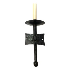 Set of Italian Iron Sconces, Sold Per Pair