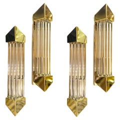 Set of Italian Moderne Sconces, Sold in Pairs