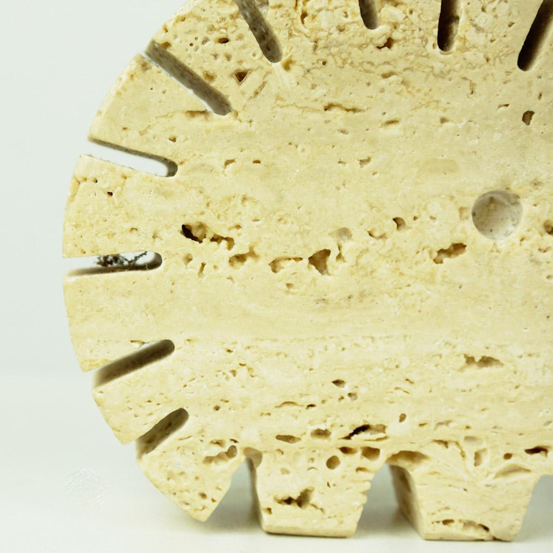 Set of Italian Travertine Animal Sculptures by Enzo Mari for Fratelli Manelli 10