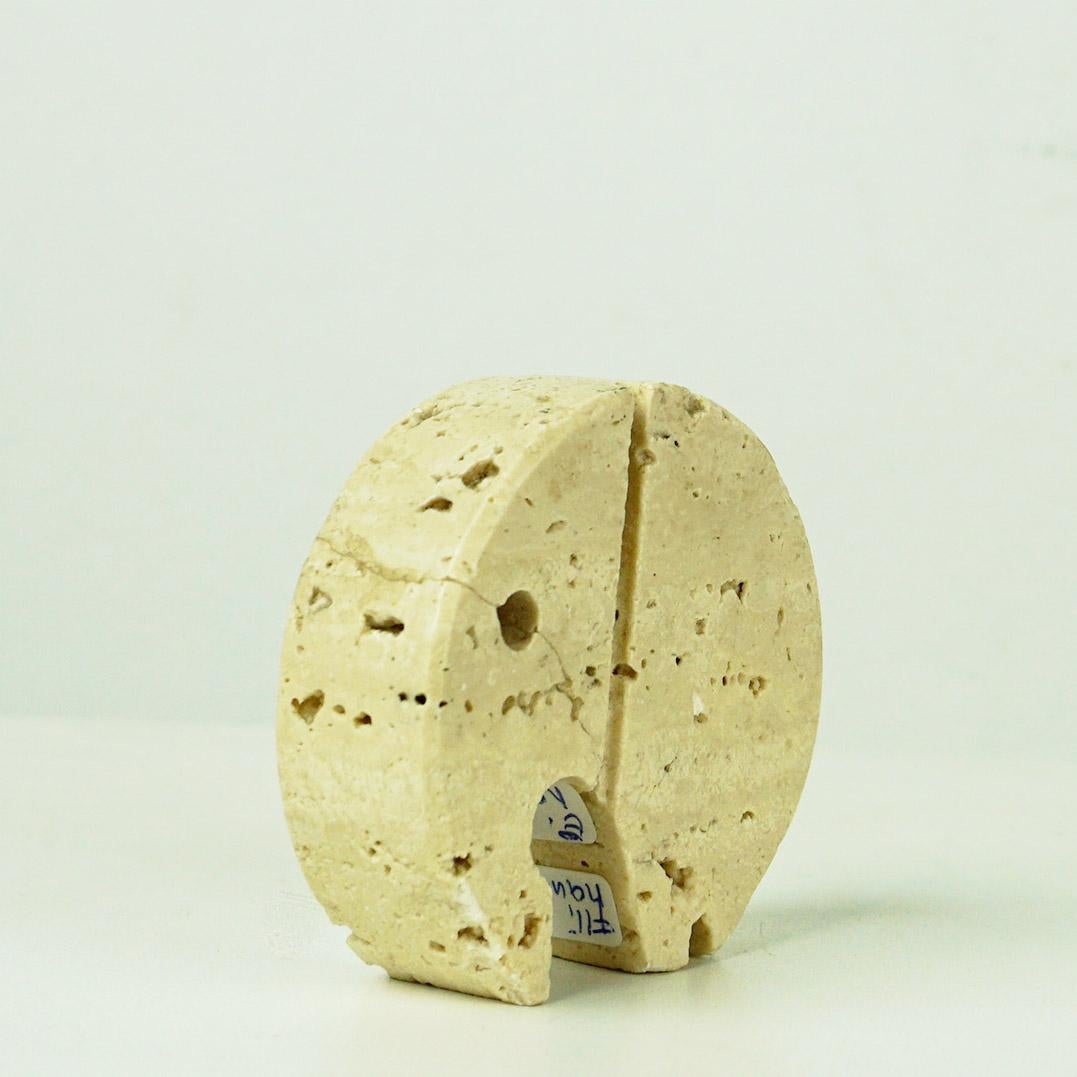 Set of Italian Travertine Animal Sculptures by Enzo Mari for Fratelli Manelli 13