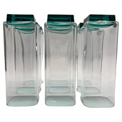 Ensemble de verres à eau italiens des années 1980