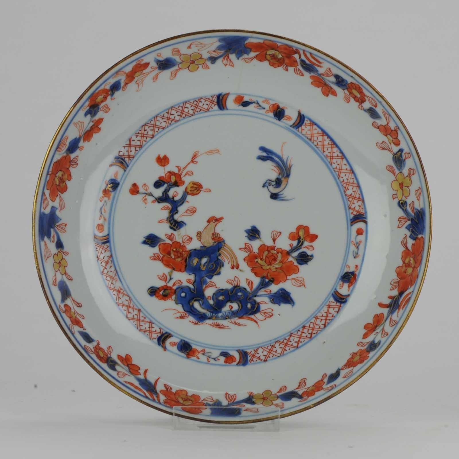 18th Century Set of Japanese and Chinese Imari Plates Wall Decoration Porcelain, China For Sale