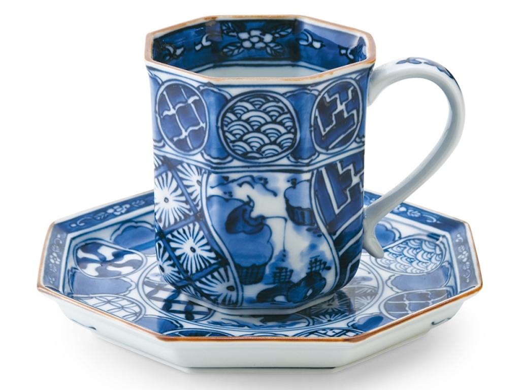 Satz japanischer Imari Porzellanteller Contemporary Blue (21. Jahrhundert und zeitgenössisch) im Angebot