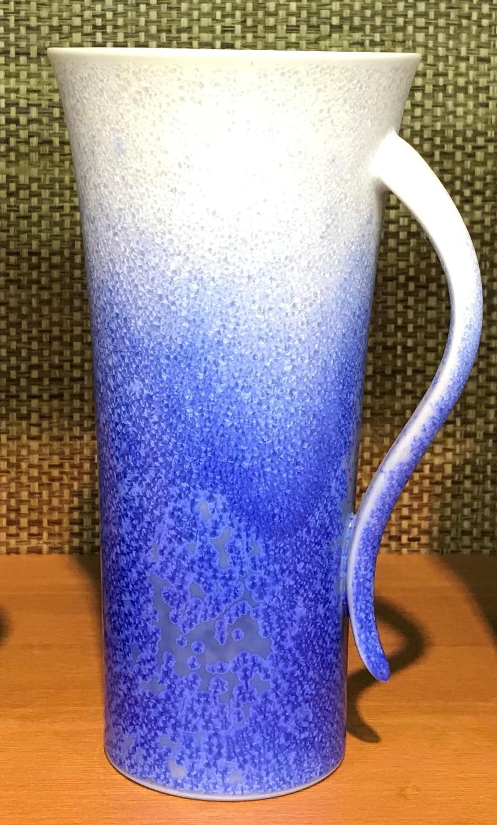 Set of Japanese Contemporary Hand-Glazed Porcelain Mug Cups by Master Artist 2