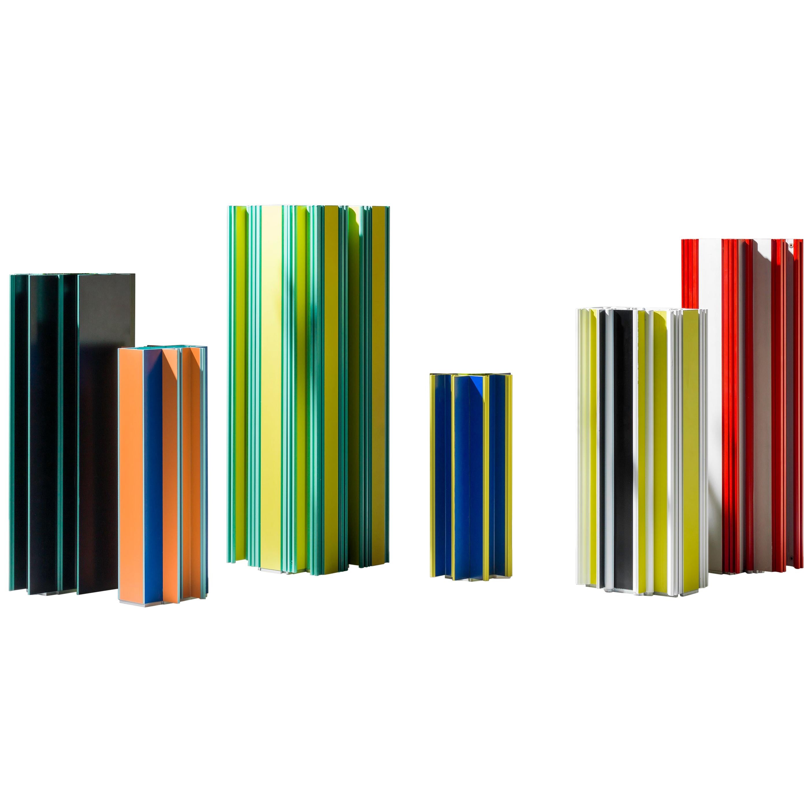 Set of Jorge Penadés Aluminum Multi-Color Piscis Collection by BD Barcelona