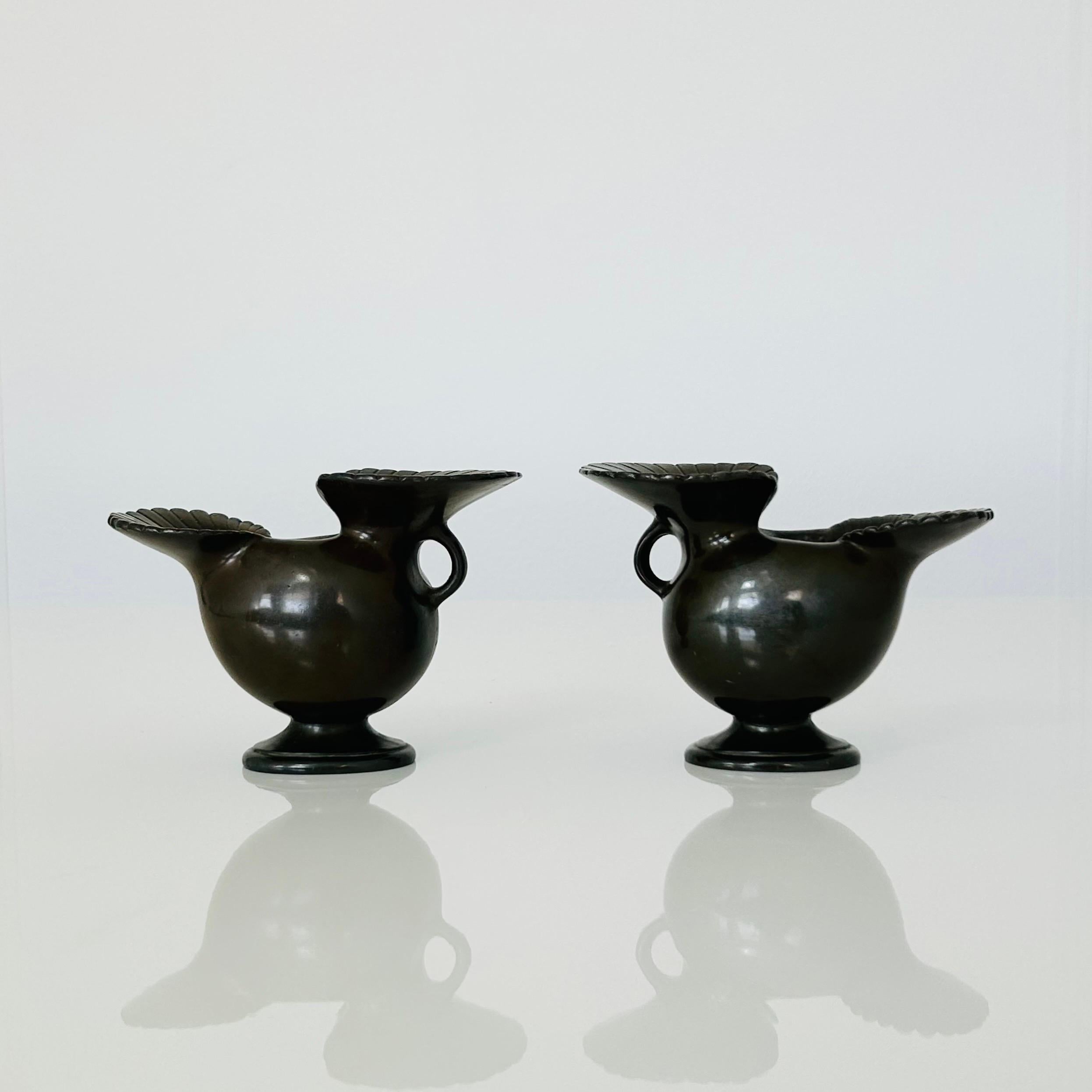 Early 20th Century Set of Just Andersen Art Deco Vases, 1920s, Denmark For Sale