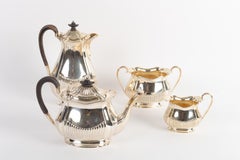 Set of Kettles, Coffee Pot, Milk Jug and Sugar-Basin