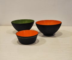 Set of Krenit Bowls by Herbert Krenchel for Torben Orskov, 1953