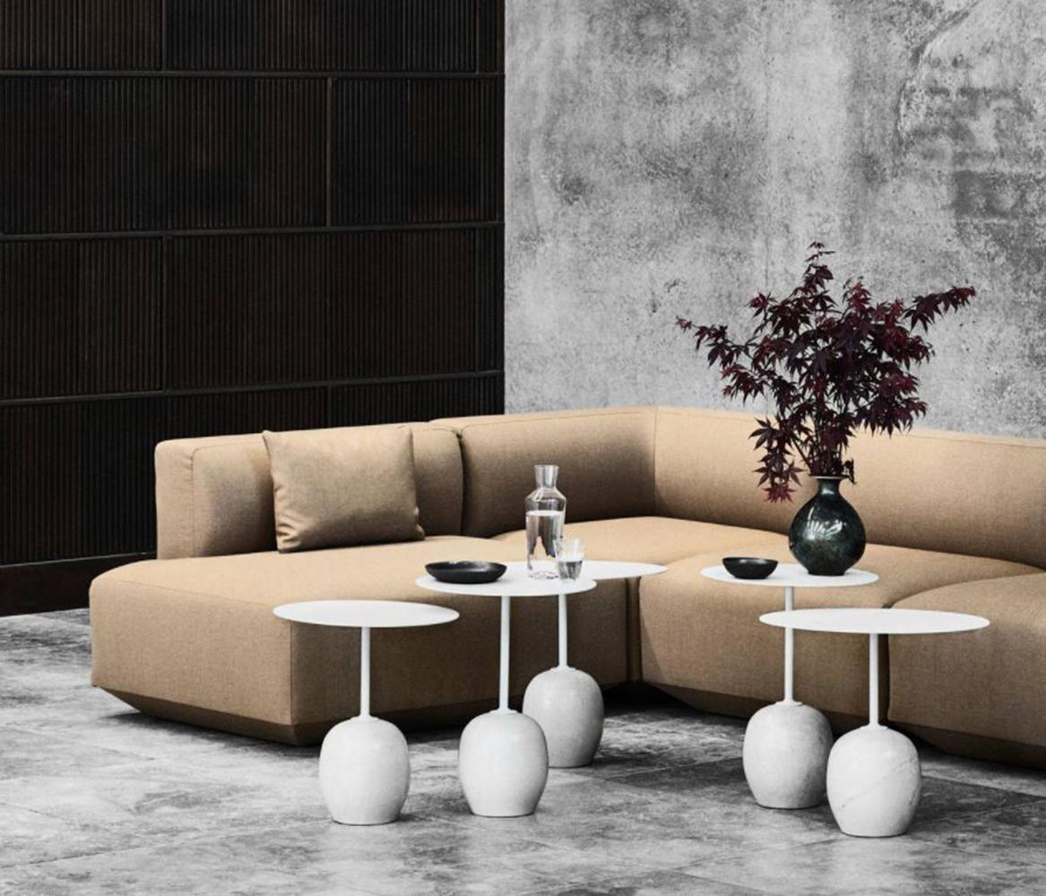 Ensemble de tables d'appoint Lato en chêne laqué et marbre par Luca Nichetto pour & Tradition Neuf - En vente à Dubai, AE