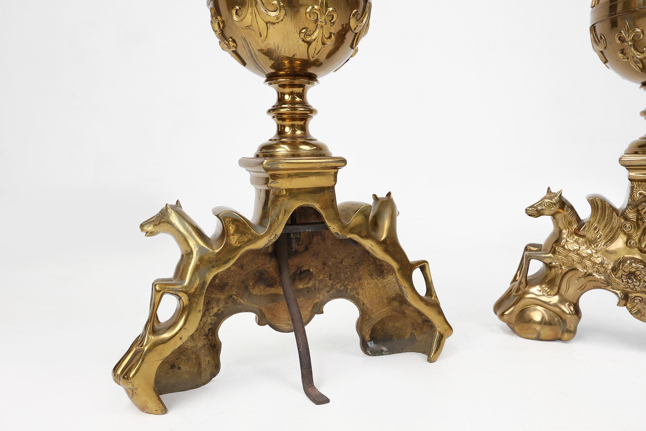 Ensemble de grands brûlots en cuivre néo-classique du 20e siècle, France ca. 1940 en vente 3