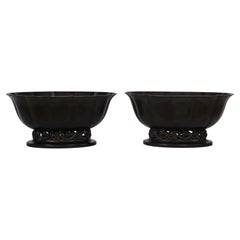 Set of Large Art Deco Jardinières by Just Andersen, 1920s, Denmark