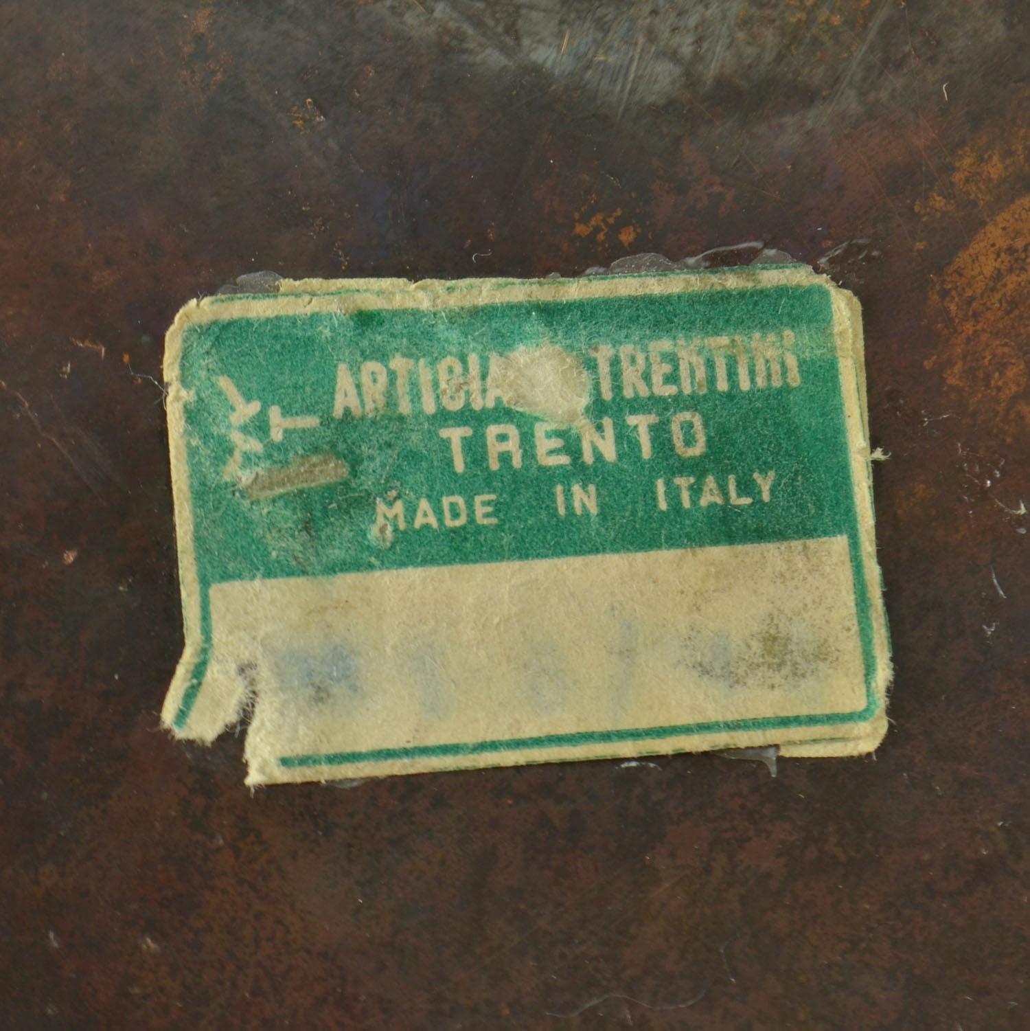 Set di grandi vasi ad anfora in rame di  Egidio Casagrande, Italia anni '50 in vendita 8