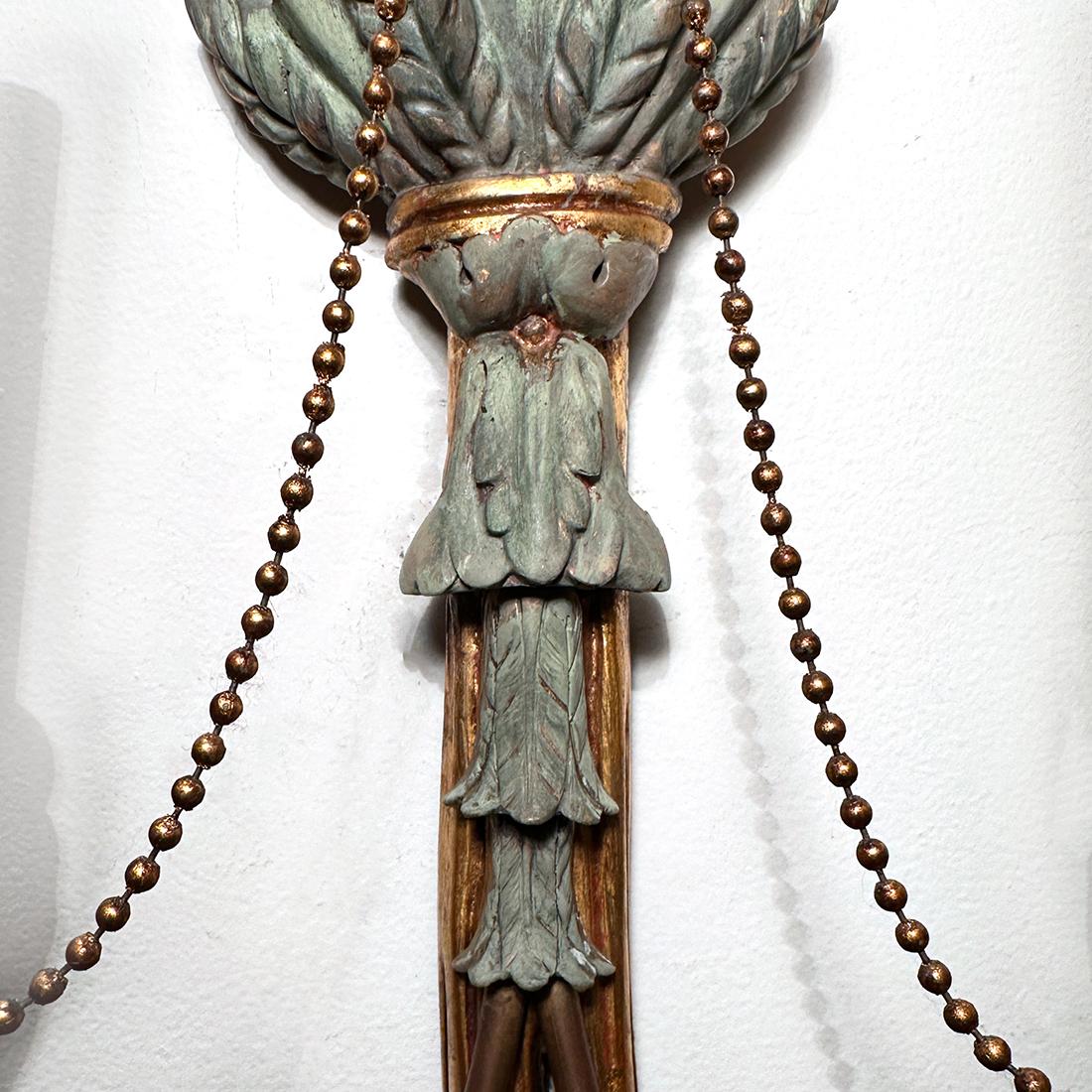Set of Large Empire Eagle Sconces, Sold in Pairs In Good Condition For Sale In New York, NY