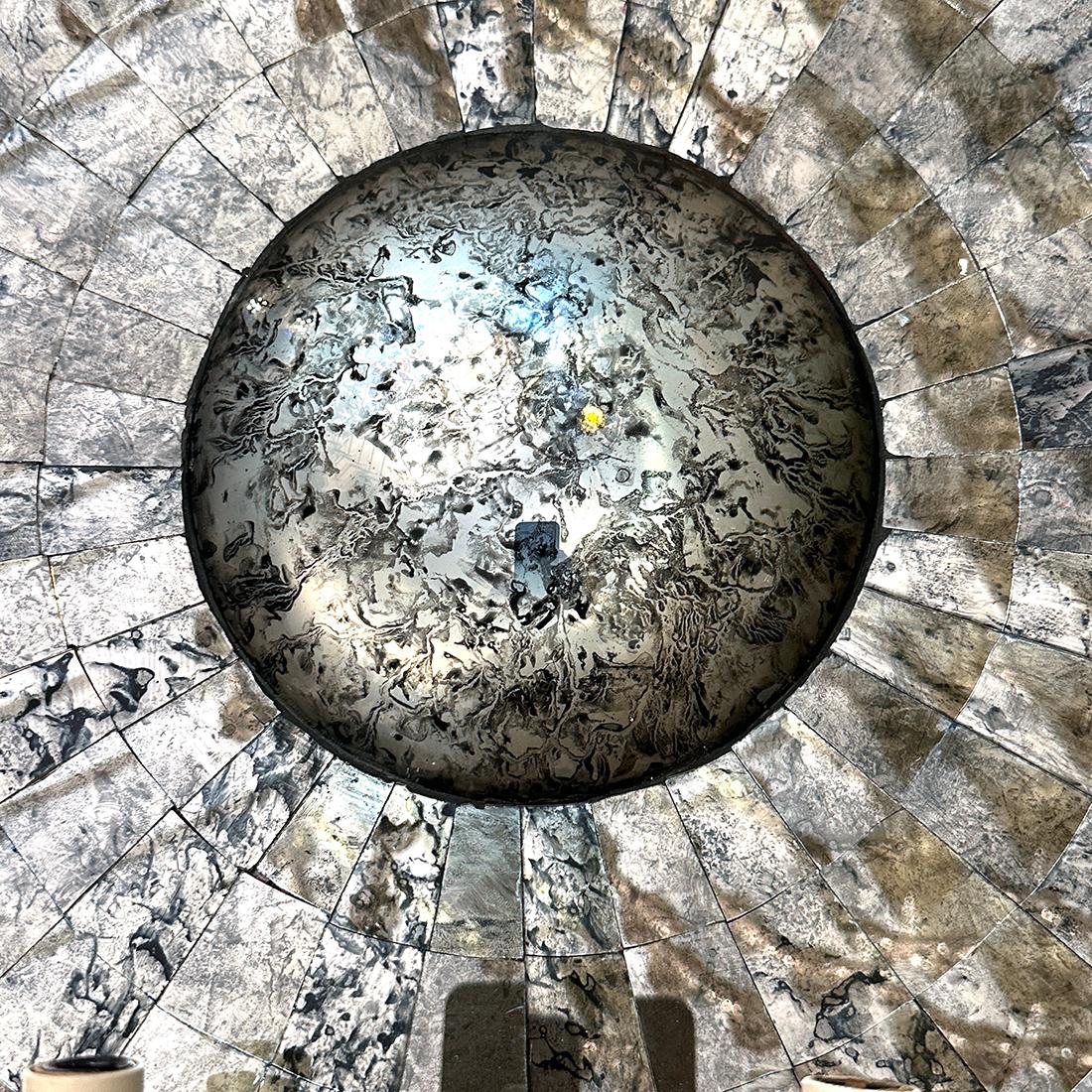Set of Large Mirror Sconces, Sold per Pair In Good Condition For Sale In New York, NY