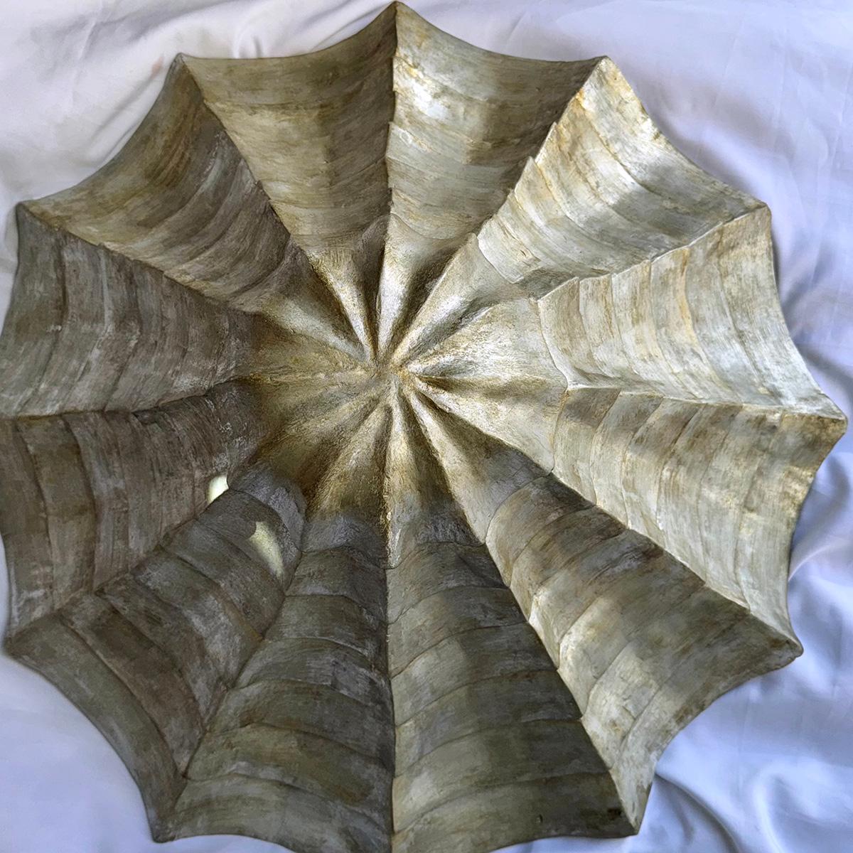 Set of Large Shell Plaster Fixtures.  Sold Individually For Sale 1