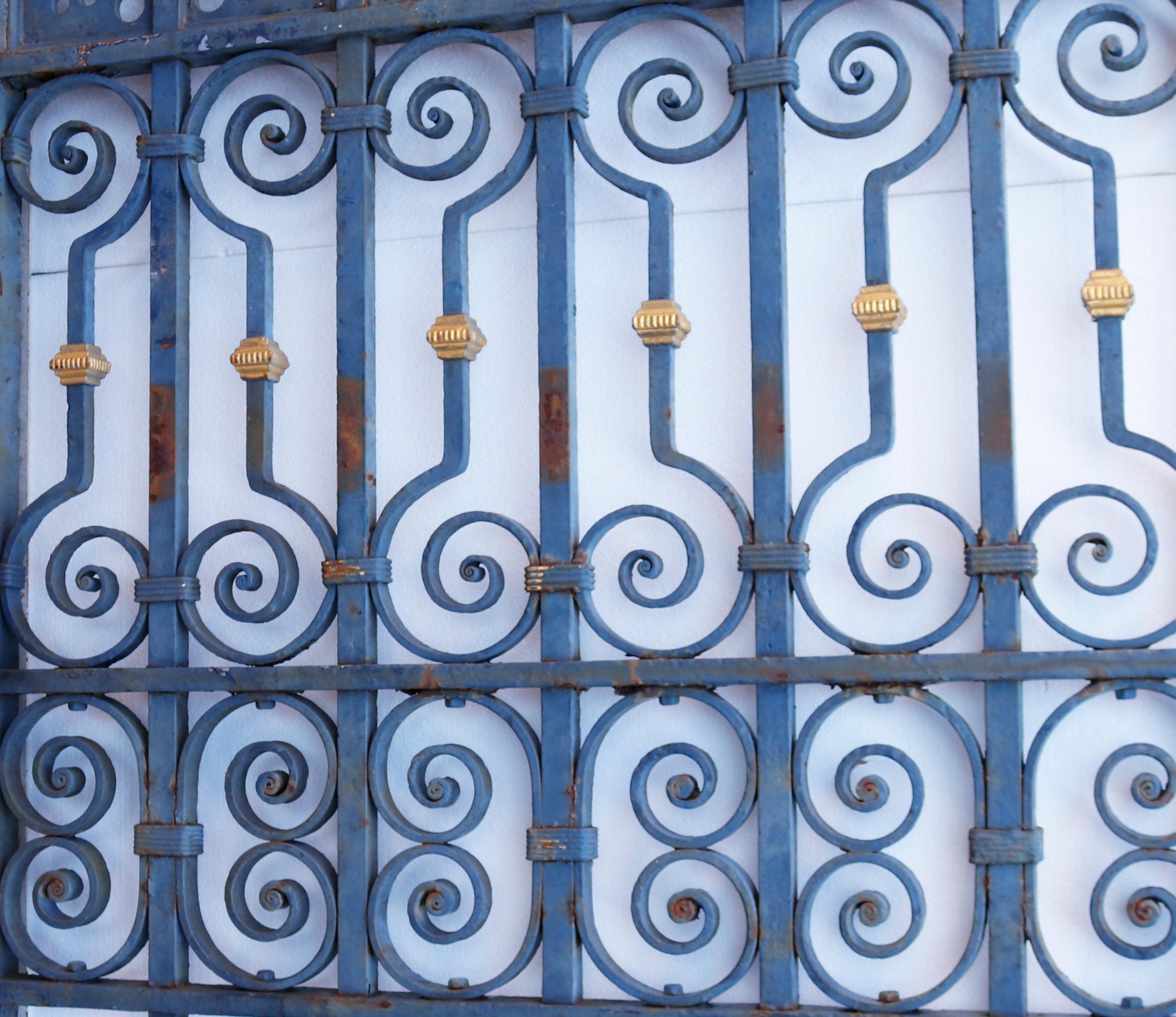 Victorian wrought iron gates dating from around 1880. These gates are similar in style to those situated at Foliejon Park, having come from a neighbouring estate.

These gates have come from a £16m house, demolished to make way for a new