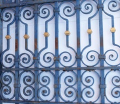 Set of Large Victorian Wrought Iron Driveway Gates