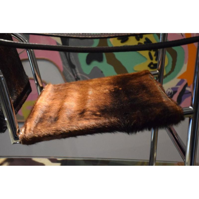 Set di poltrone in pelle LC1 di Le Corbusier per Cassina, 1966 in vendita 2