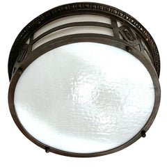 Ensemble de lampes à suspension en verre plombé, vendues individuellement