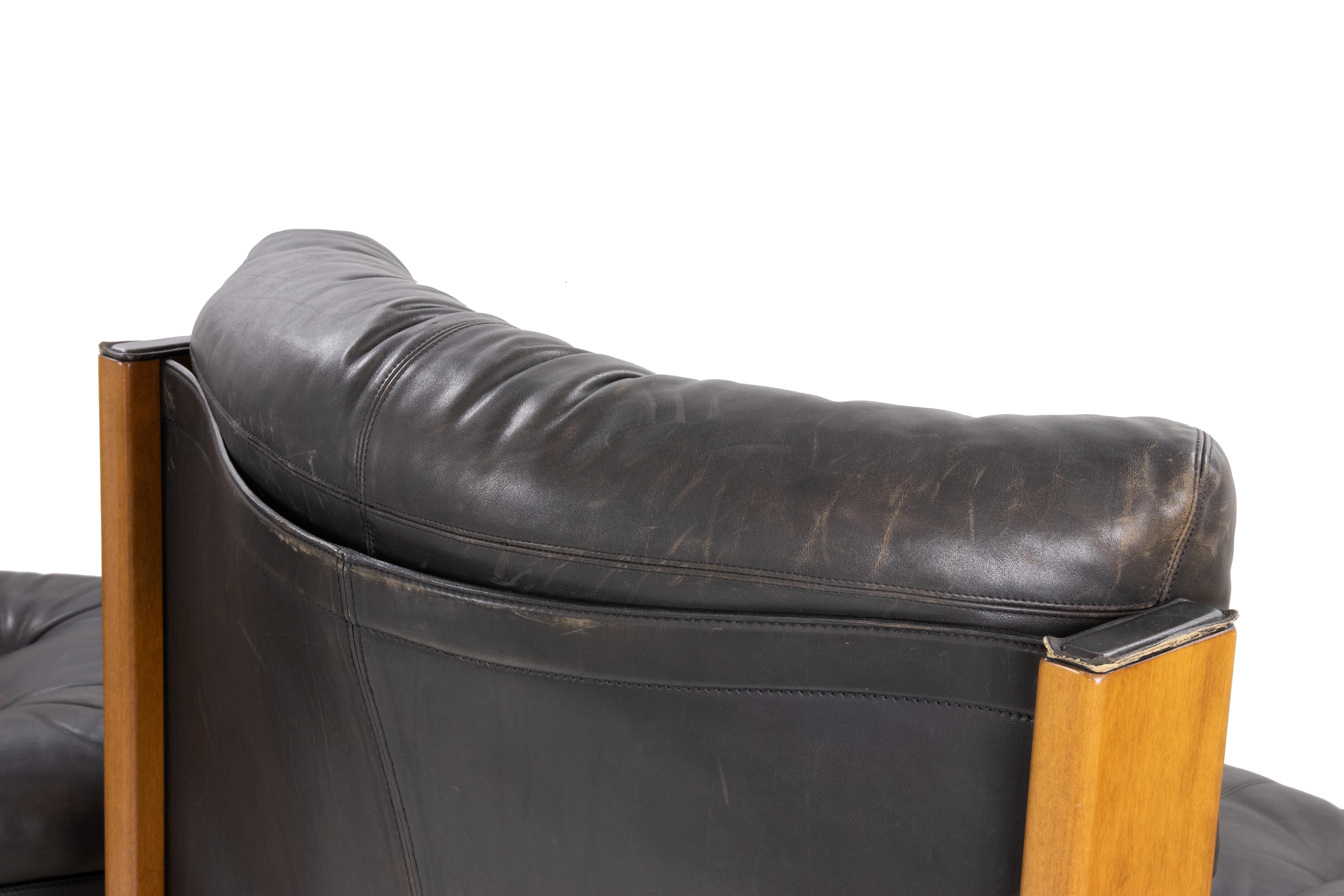 Late 20th Century Set of Leather 