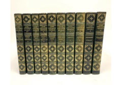 Set Of Leatherbound Books- Jane Austen's Novels In 10 Complete Volumes, 1900