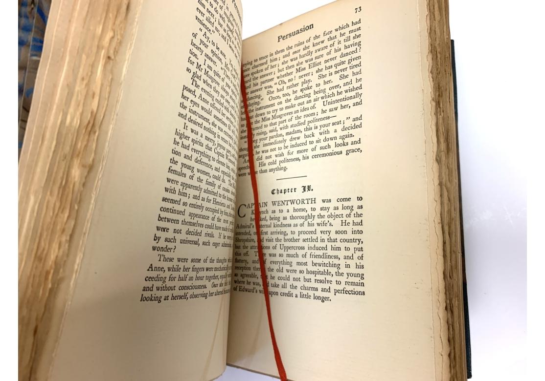 20th Century Set Of Leatherbound Books- Jane Austen's Novels In 10 Complete Volumes, 1900