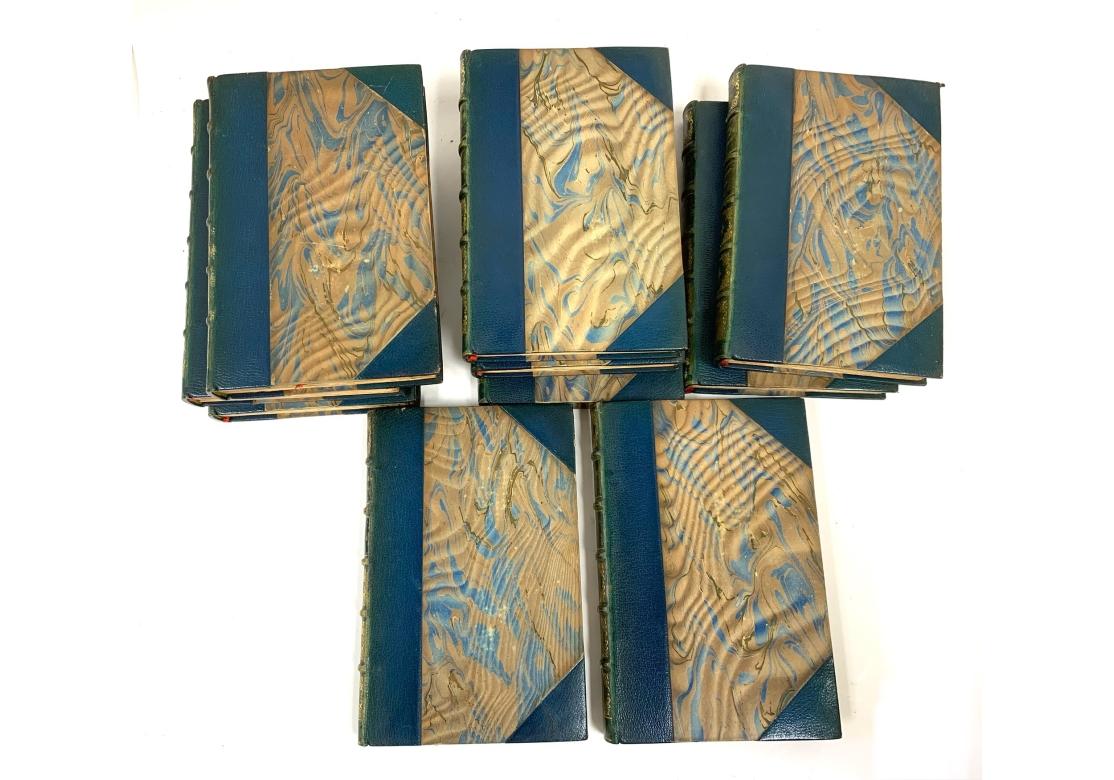 Set Of Leatherbound Books- Jane Austen's Novels In 10 Complete Volumes, 1900 3