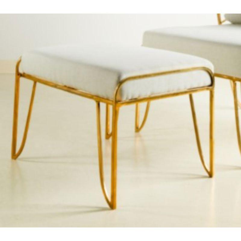 Set of Lena Armchair & Stool by Masaya For Sale 6