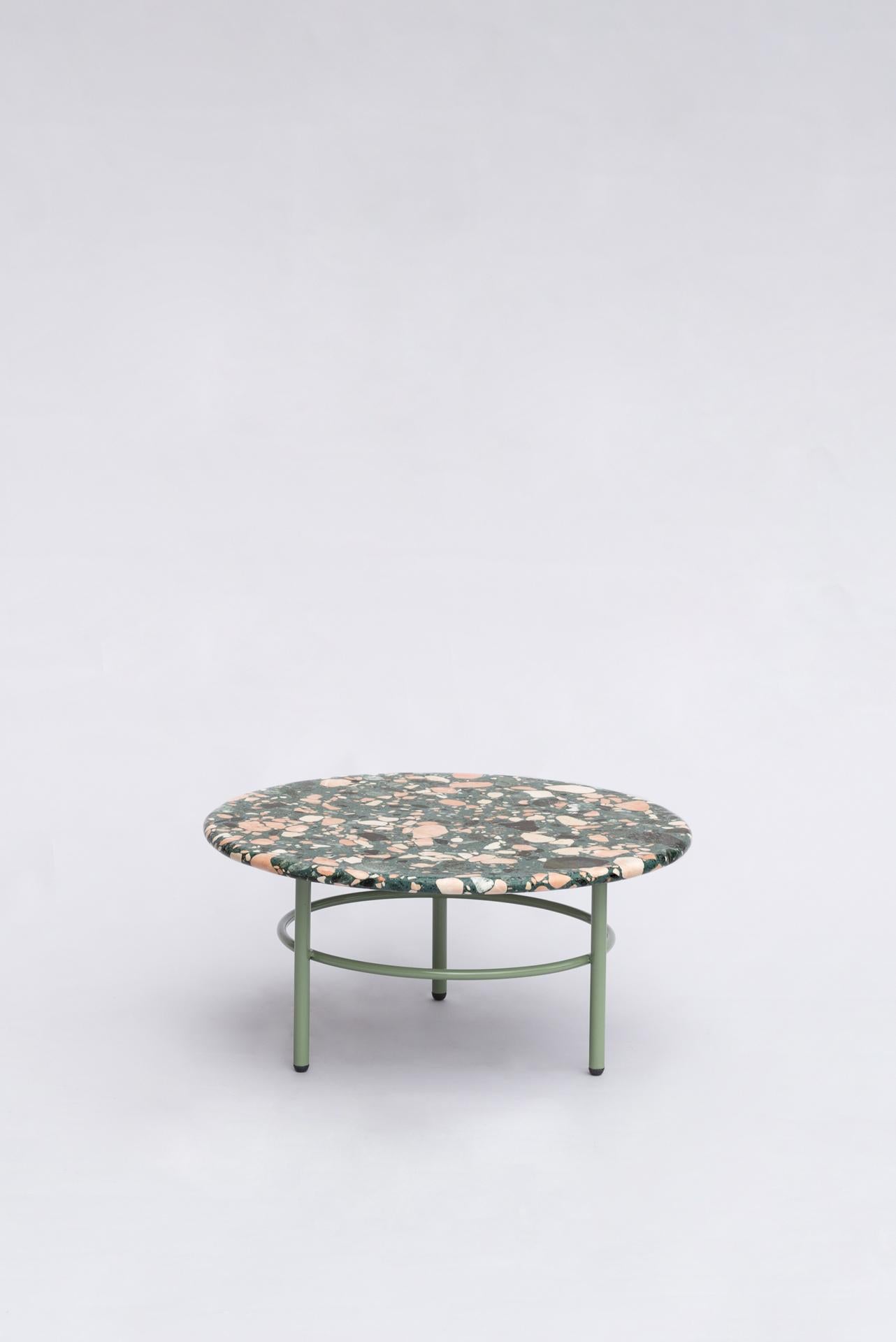 Set of Lira Coffee Tables, Terrazzo top, Contemporary Mexican Design In New Condition In Mexico City, MX