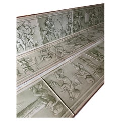 Set of Lithographs after Adolphe Willette (1857–1926) – 11 Linear Meters