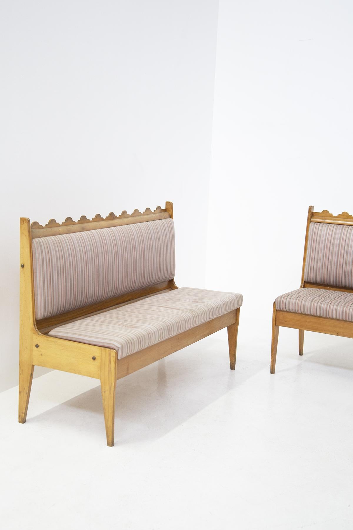 Mid-Century Modern Set of Living Room Seats by Paolo Buffa