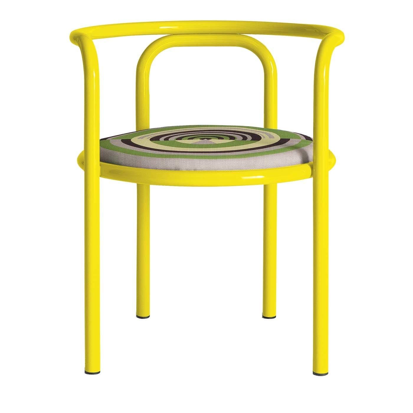 Italian Set of Locus Solus Yellow Dining Table + Chairs + Loveseats + for Tess