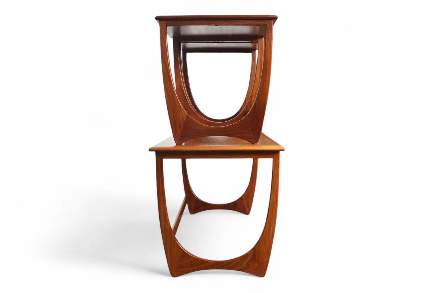 Origin: England
Designer: Victor B. Wilkins
Manufacturer: G Plan
Era: 1966
Materials: Teak, Afromosia
Measurements: 39.5