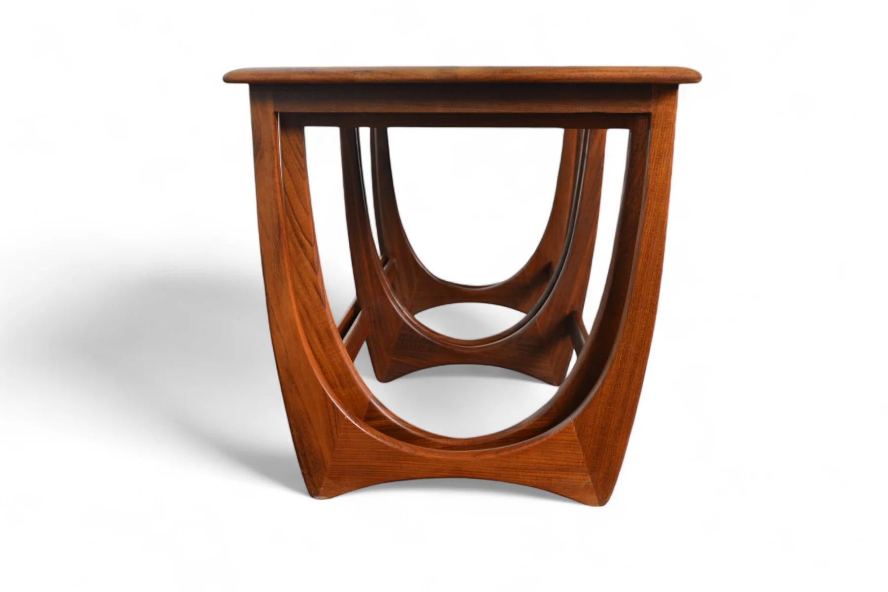 Set of Long G Plan Astro Nesting Tables #3 For Sale 1