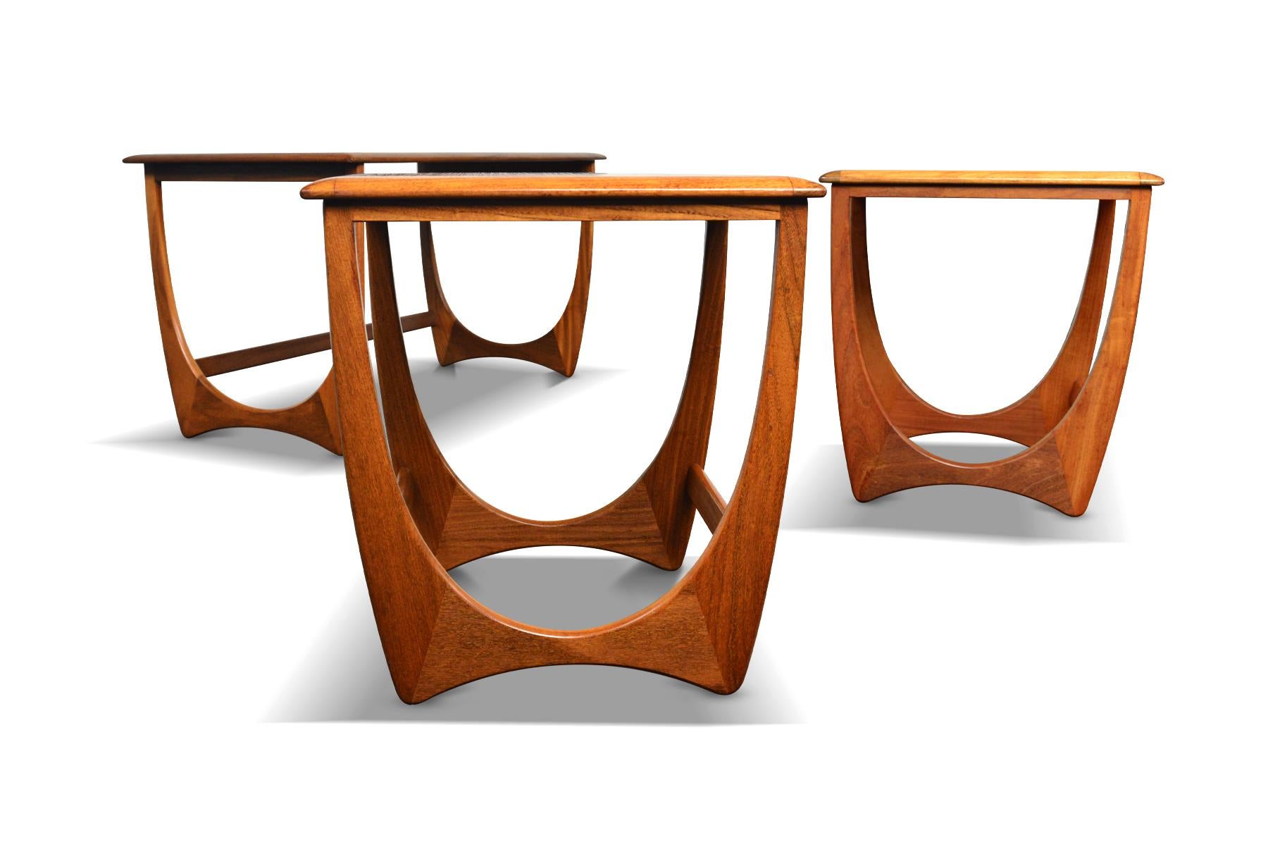 Set of Long G Plan Astro Nesting Tables in Teak 2 For Sale at 1stDibs
