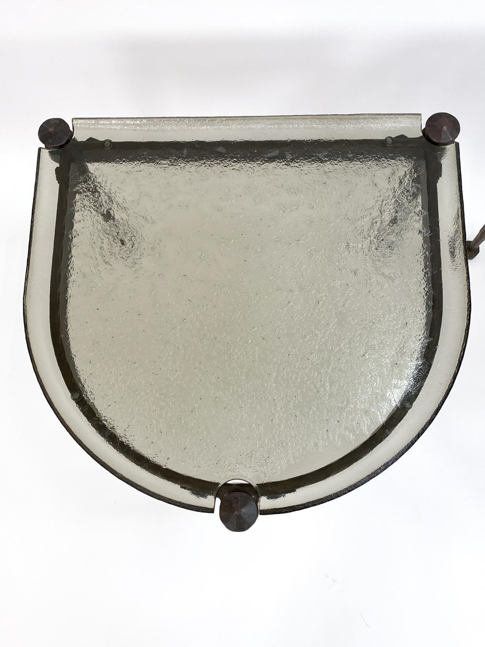 Set of Lothar Klute Glass & Bronze Coffee Tables, Circa 1980s For Sale 3