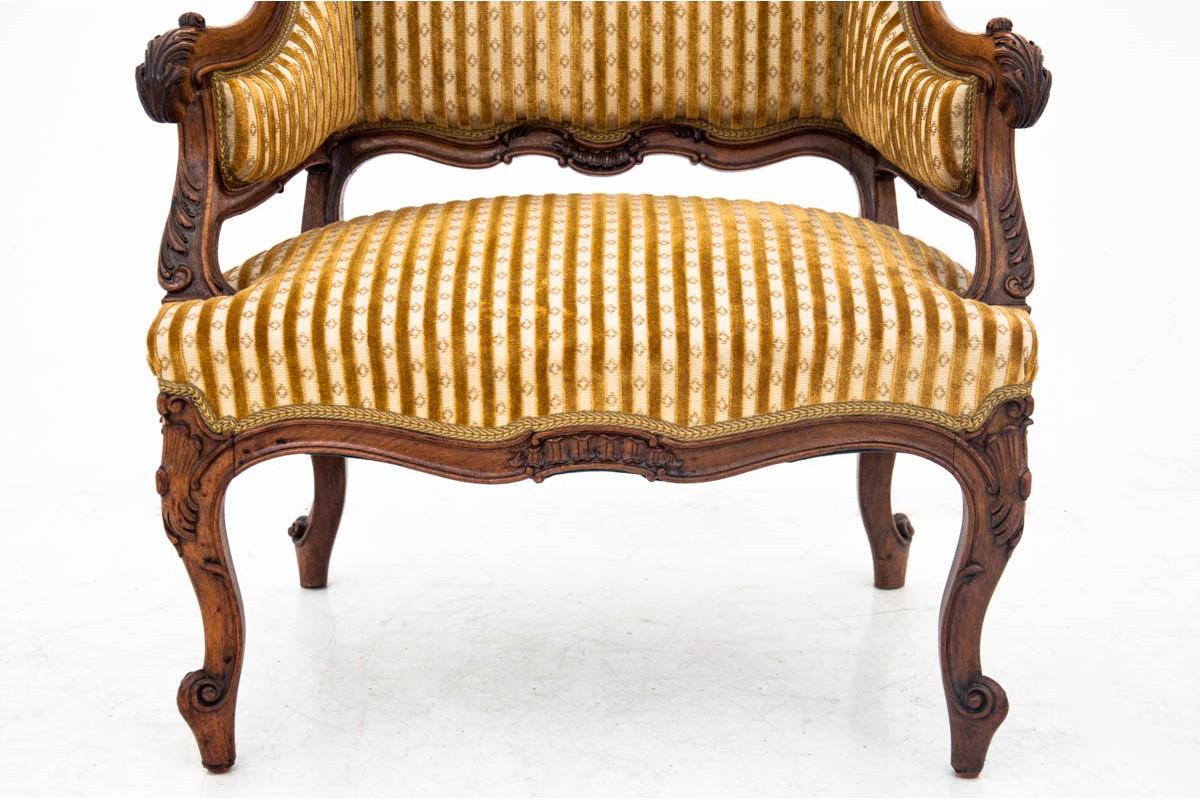 Late 19th Century Set of Louis Philippe Style Living Room Set, France, circa 1890