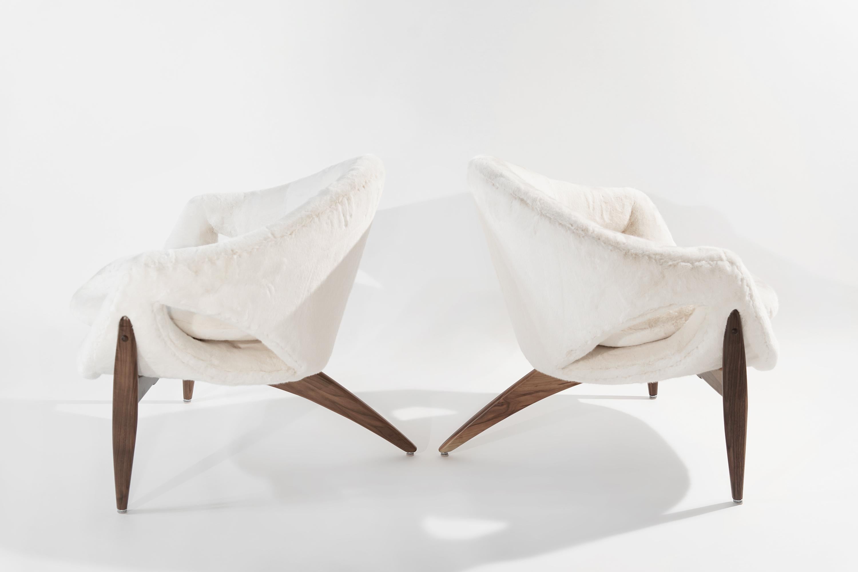 Set of Lounge Chairs by Luigi Tiengo for Cimon, Montréal, 1963 1