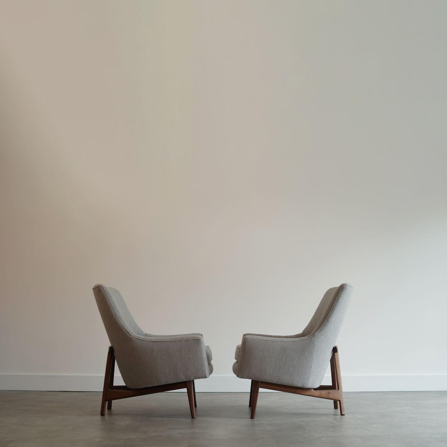 Américain Ensemble de salons Model No. 2136 par Jens Risom, C. 1950s en vente