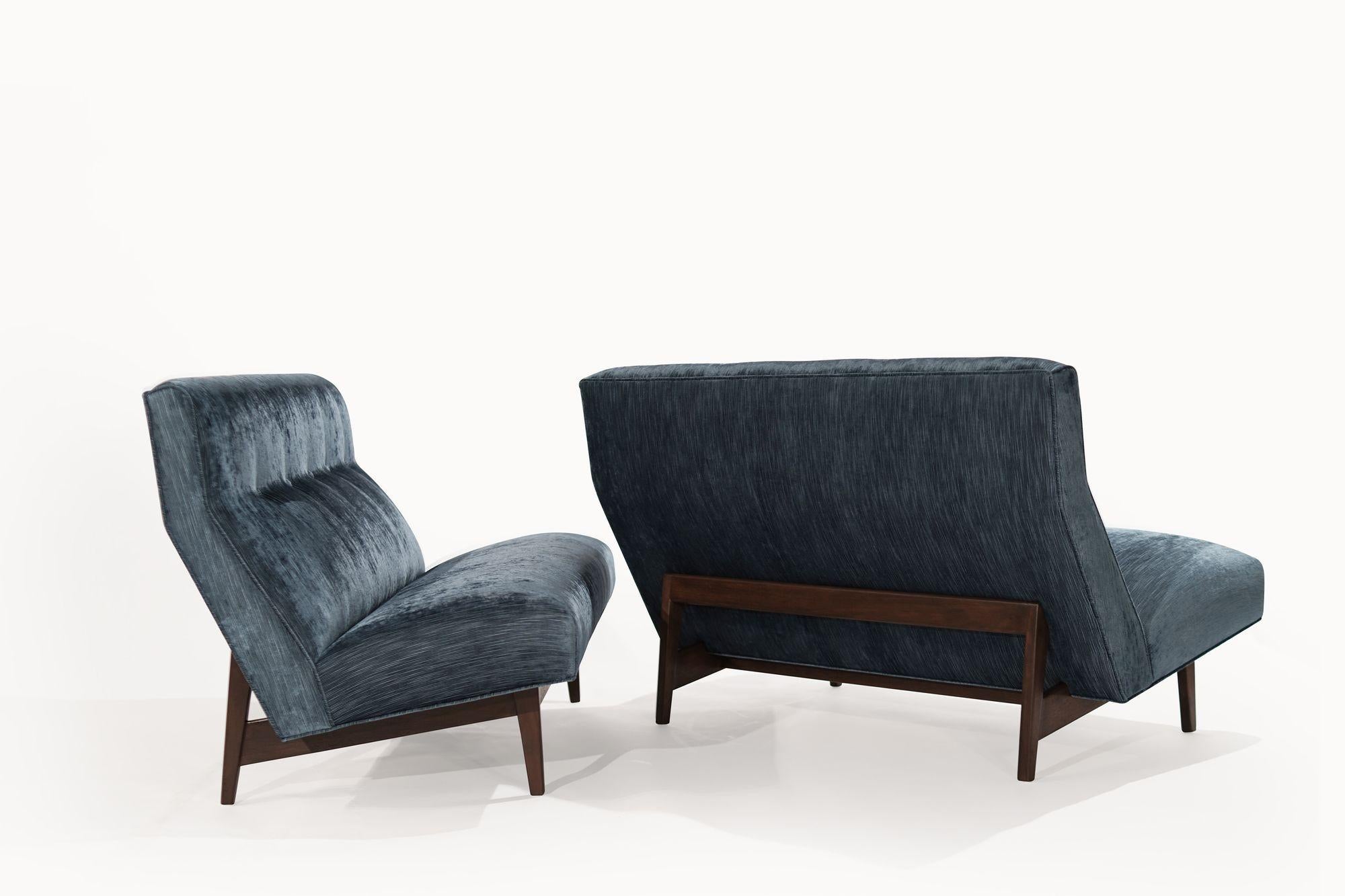 American Set of Loveseats by Jens Risom, C. 1950s