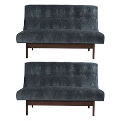Set von Loveseats von Jens Risom, ca. 1950er Jahre
