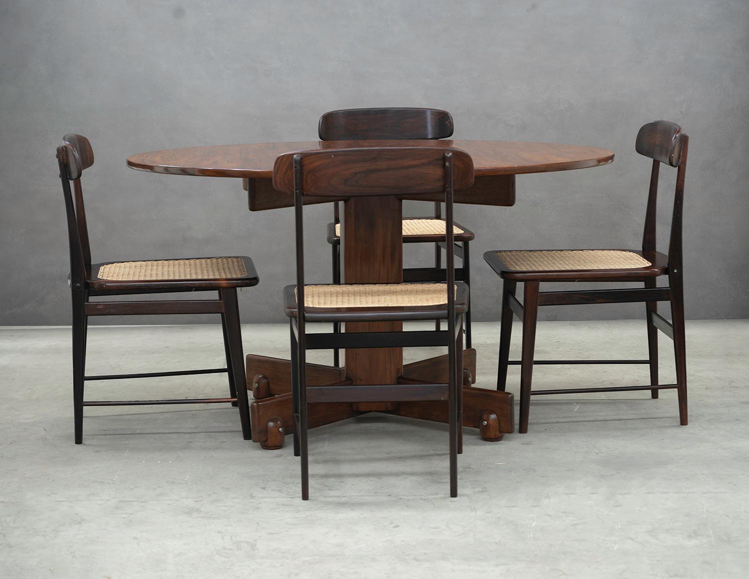 Set of ‘Lucio’ Chairs by Sergio Rodrigues, Brazilian Midcentury Design 3