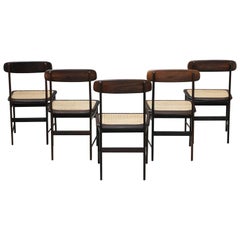Set of ‘Lucio’ Chairs by Sergio Rodrigues, Brazilian Midcentury Design