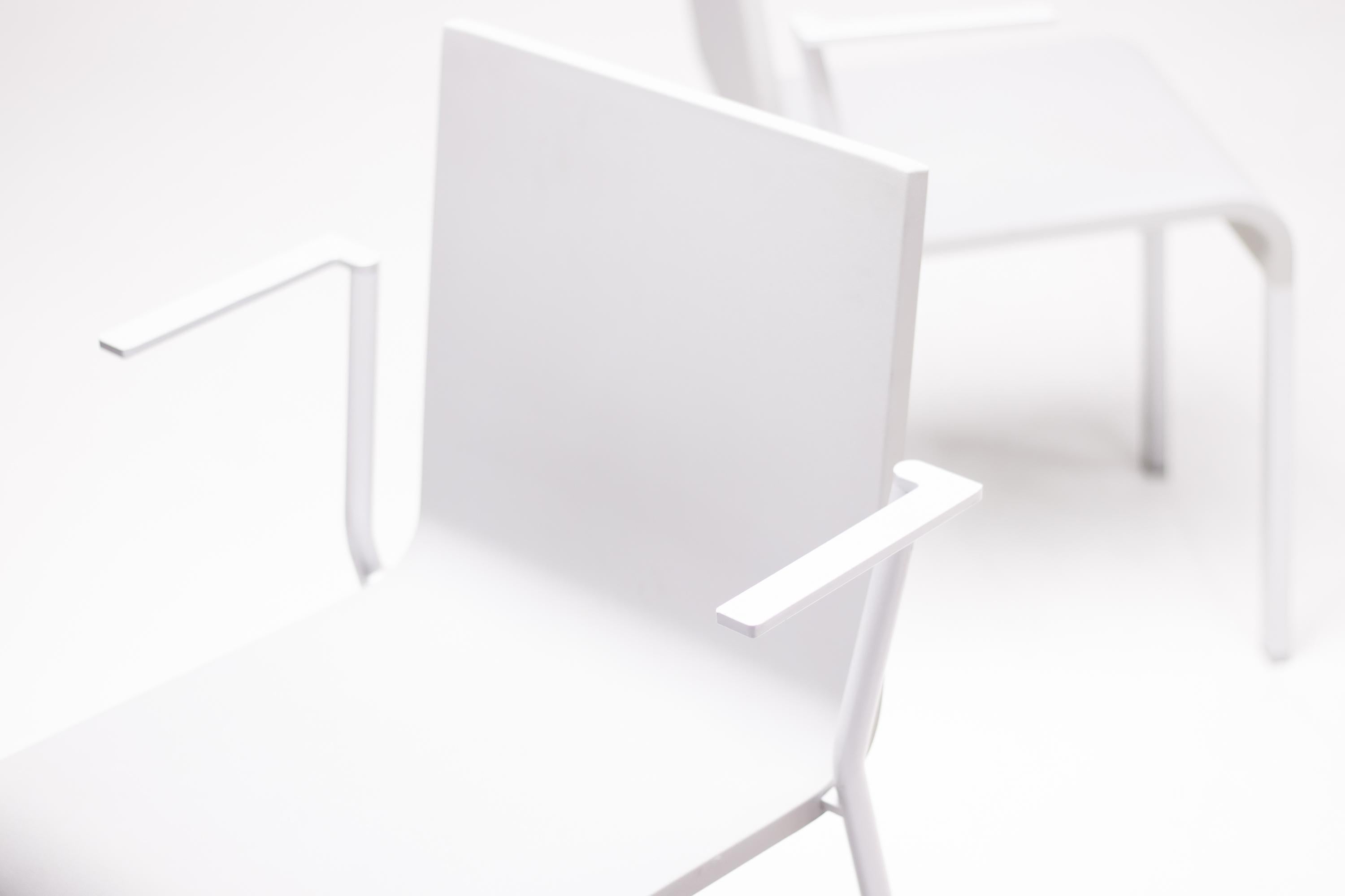 Enameled Set of Maarten van Severen .03 Chairs