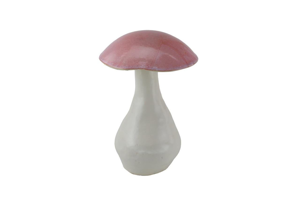 Organic Modern Set of Magic Mushrooms in Ceramic by Christopher Kreiling For Sale