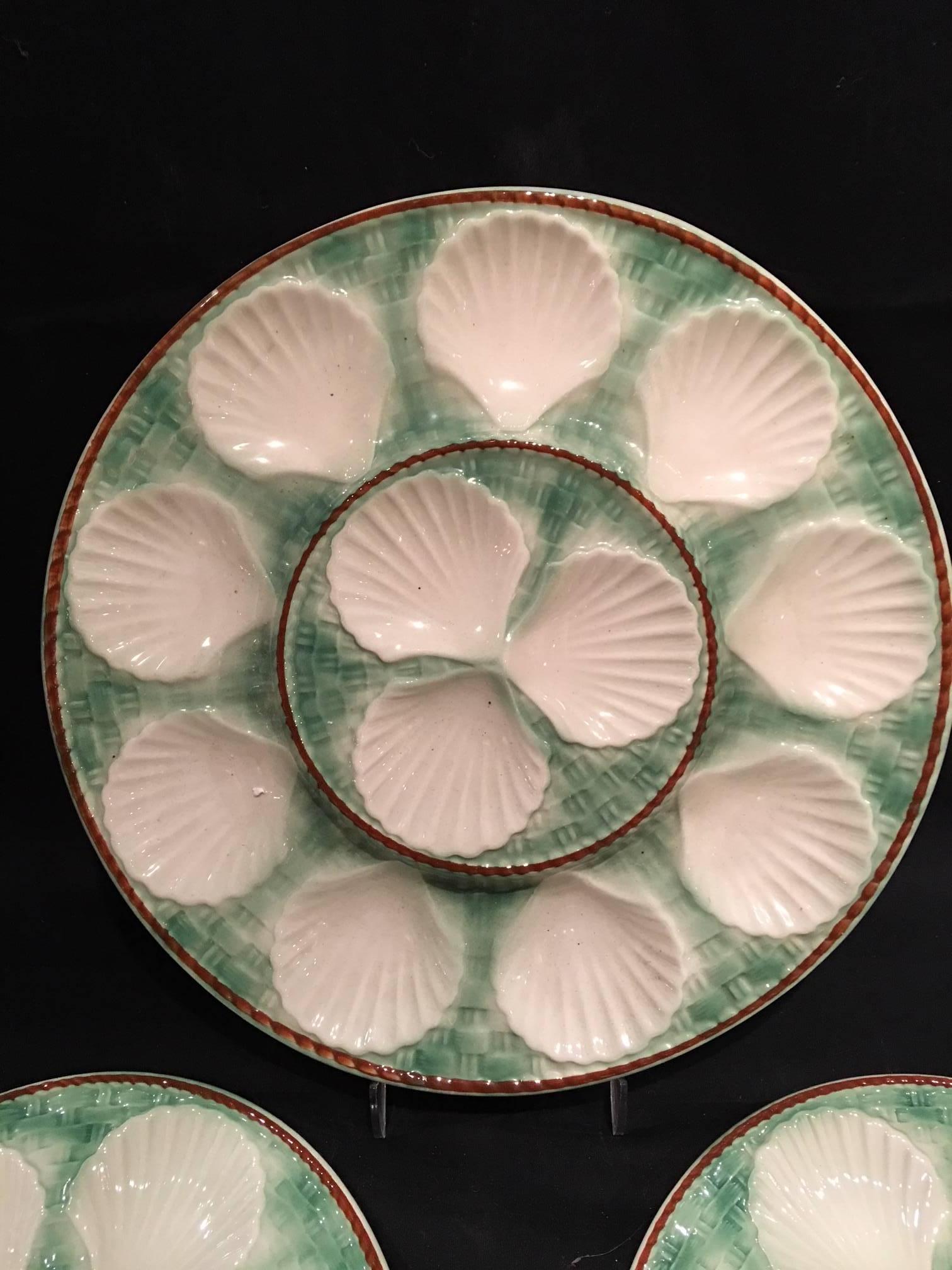 oyster plate set