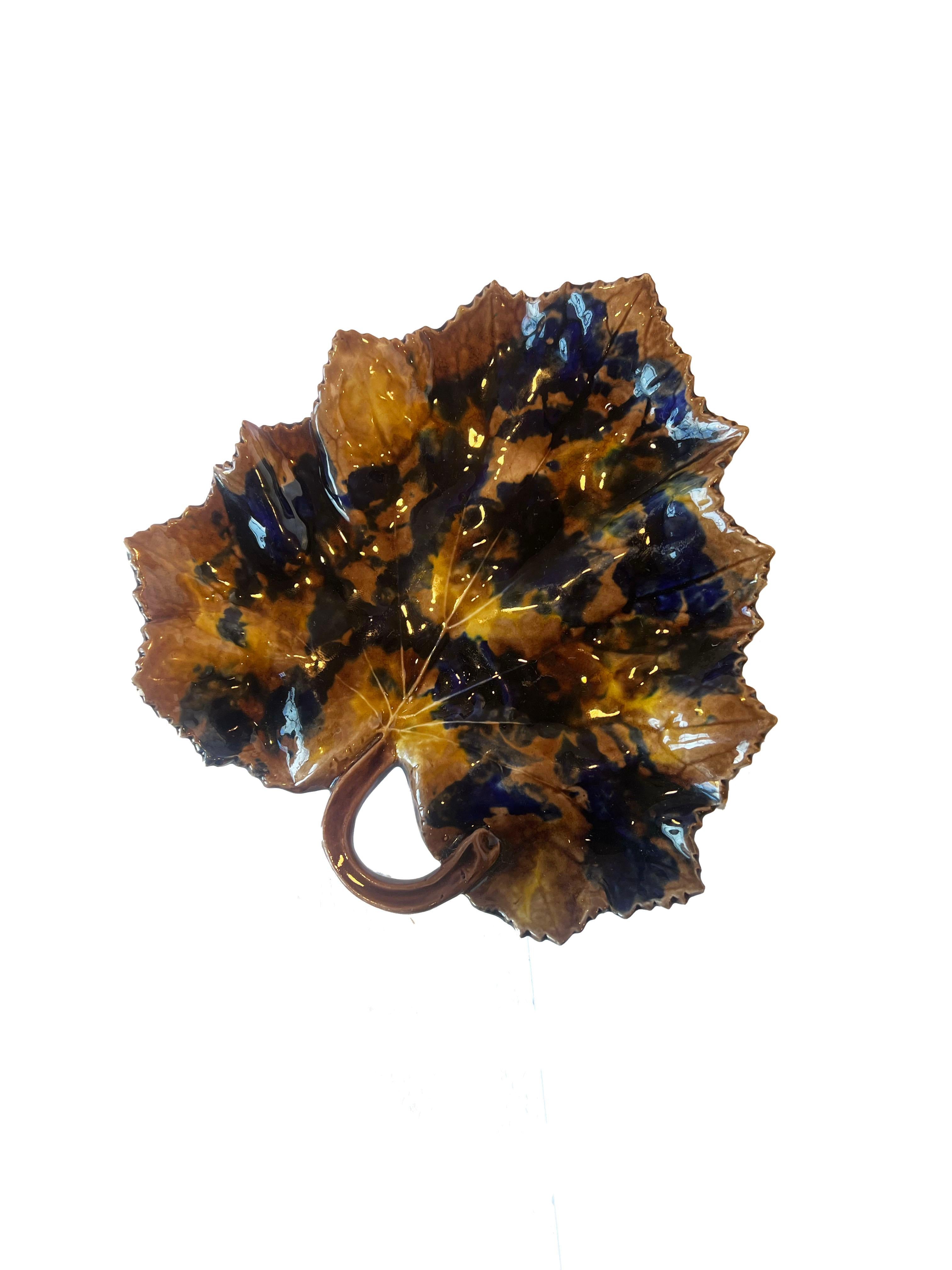 Set of Majolica Plates from Andre Leon Talley's Private Collection For Sale 3