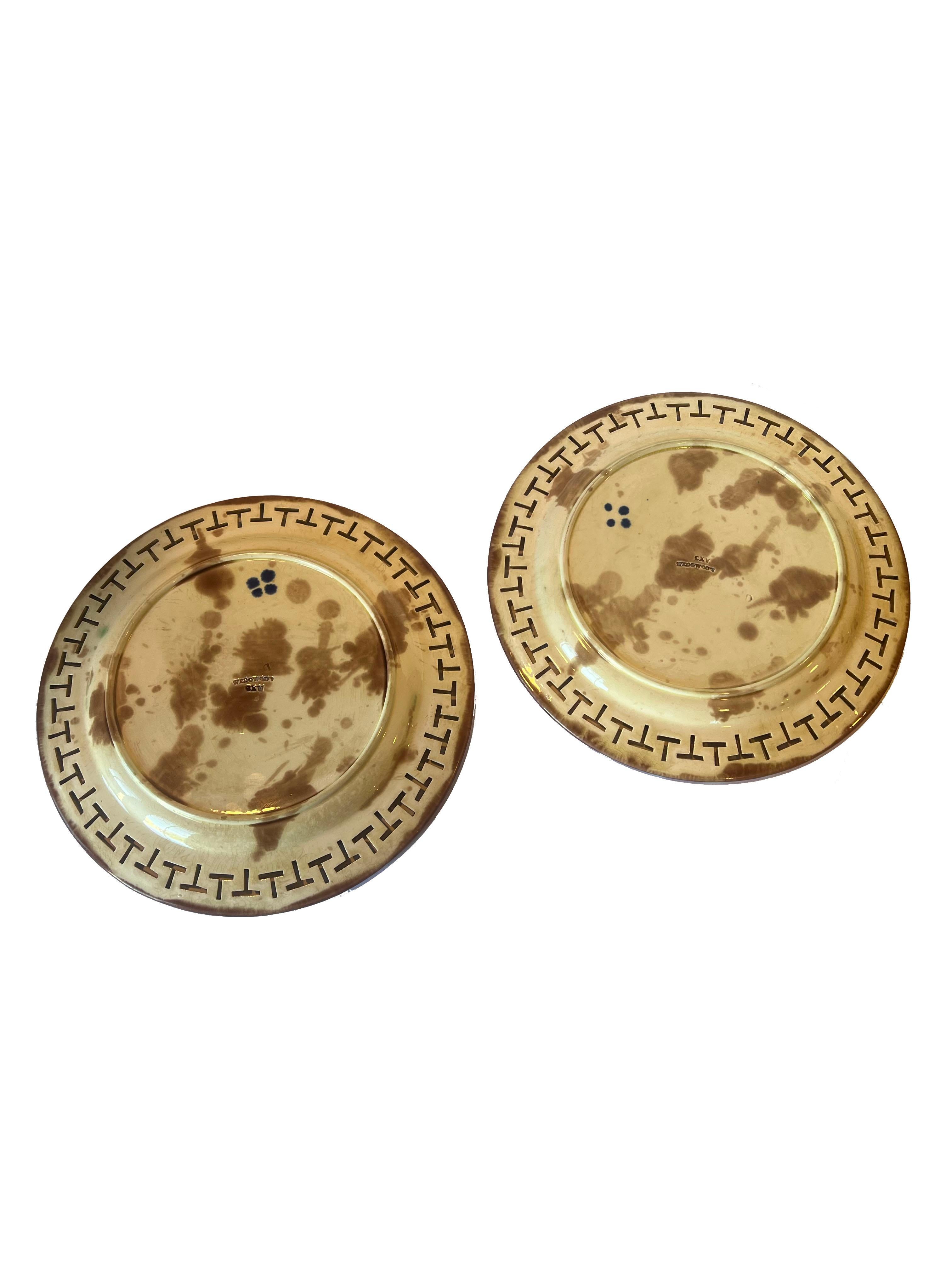 Set of Majolica Plates from Andre Leon Talley's Private Collection In Good Condition For Sale In Scottsdale, AZ