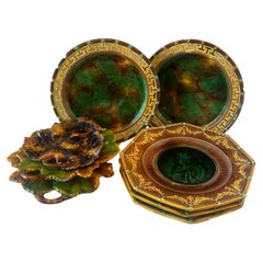 Conjunto de platos de mayólica de la colección privada de Andre Leon Talley