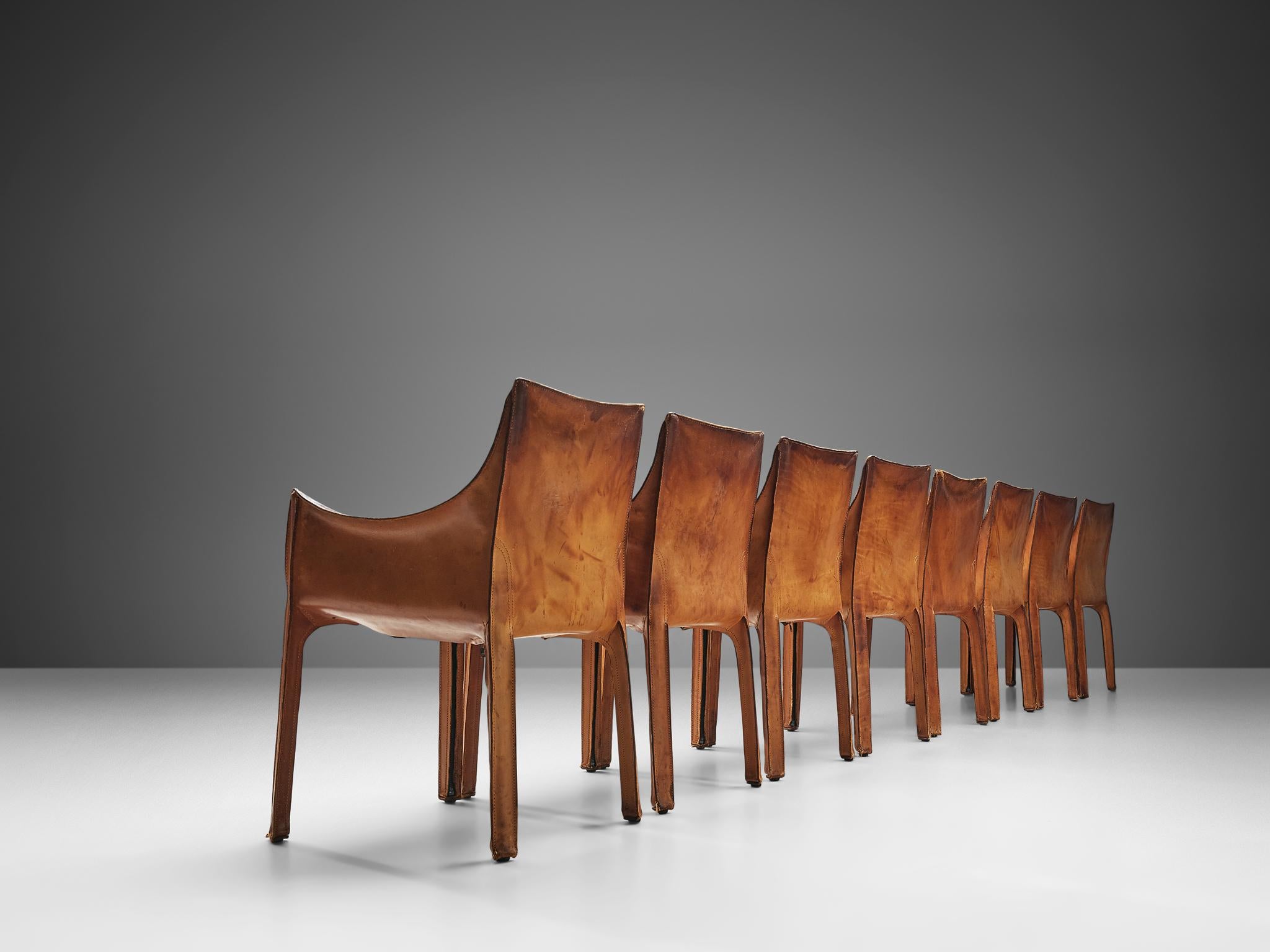 mario bellini cab chair